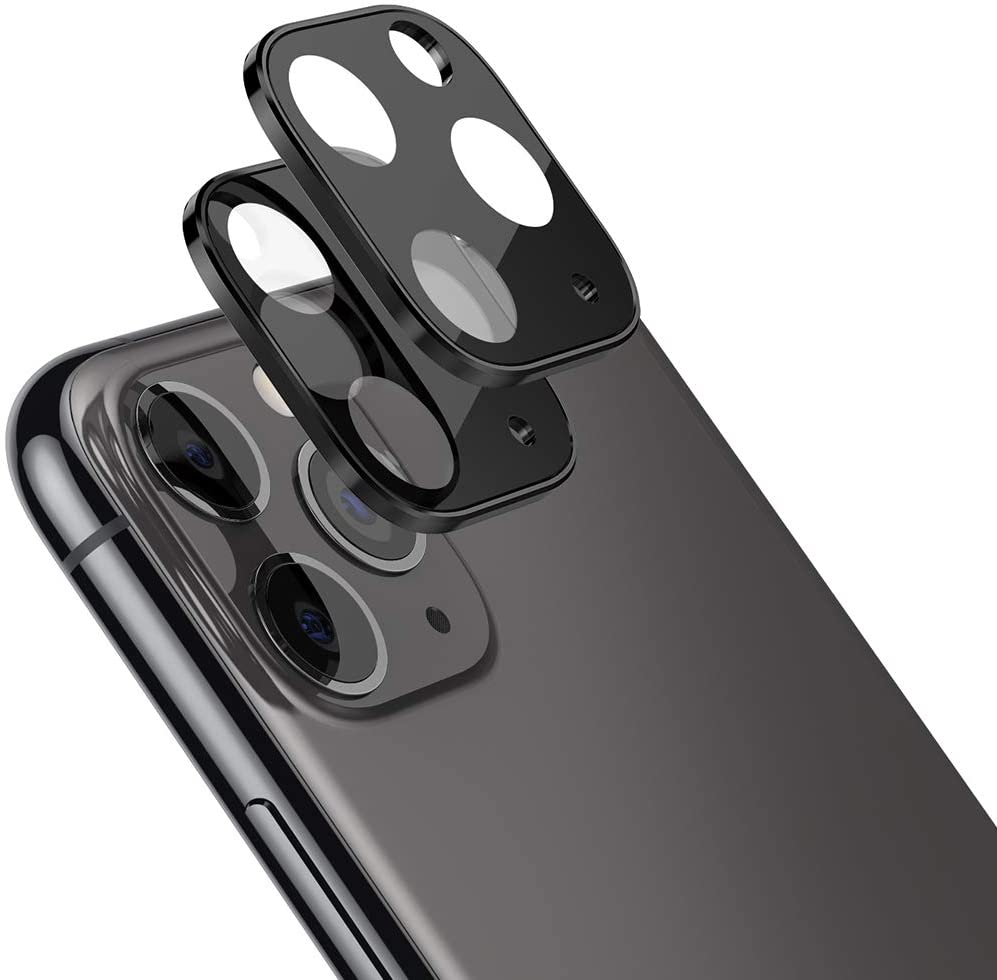 (Paquet de 2) Protecteur d'objectif d'appareil photo en verre trempé pour iPhone 11 Pro / 11 Pro Max (Paquet de 2) Protecteur d'objectif d'appareil photo en verre trempé pour iPhone 11 Pro / 11 Pro Max